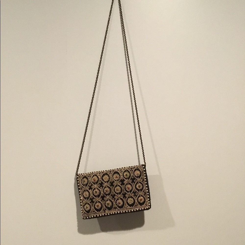 Vintage Beaded & Velvet Purse